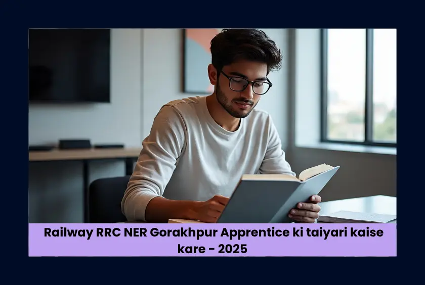 Railway RRC NER Gorakhpur Apprentice ki taiyari kaise kare - 2025